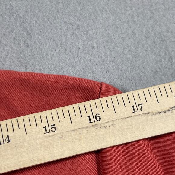 Pendleton Jacket Women Large Twill Laguna Orange Button Front Long Sleeve Casual - Picture 7 of 11